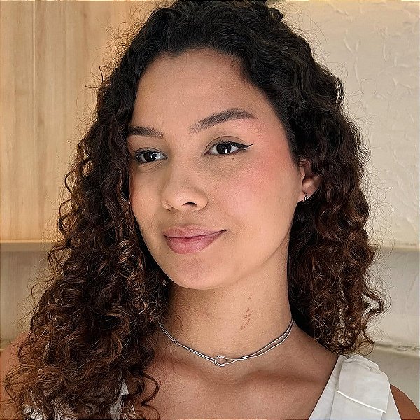 Choker Rabo de Rato Duplo Amarração Steel