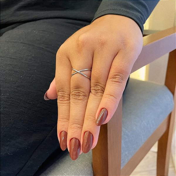 Anel Aro Cruzado X Steel