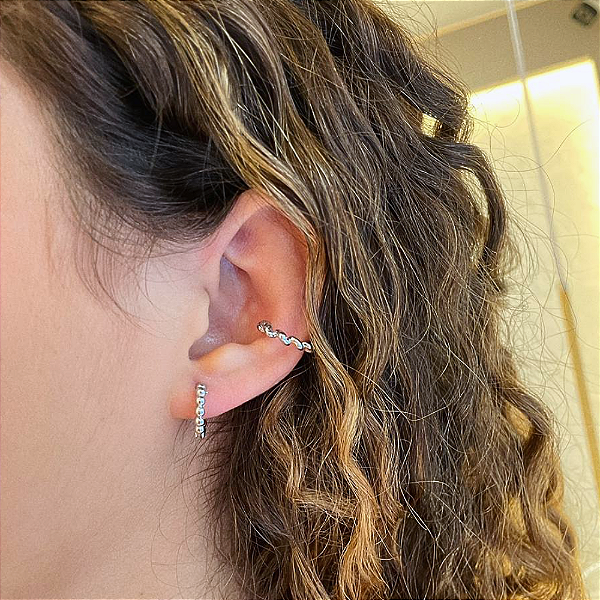 Piercing Fake Fio Torcido Steel