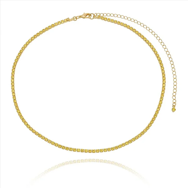 CD CHOKER RIVIERA AMARELA