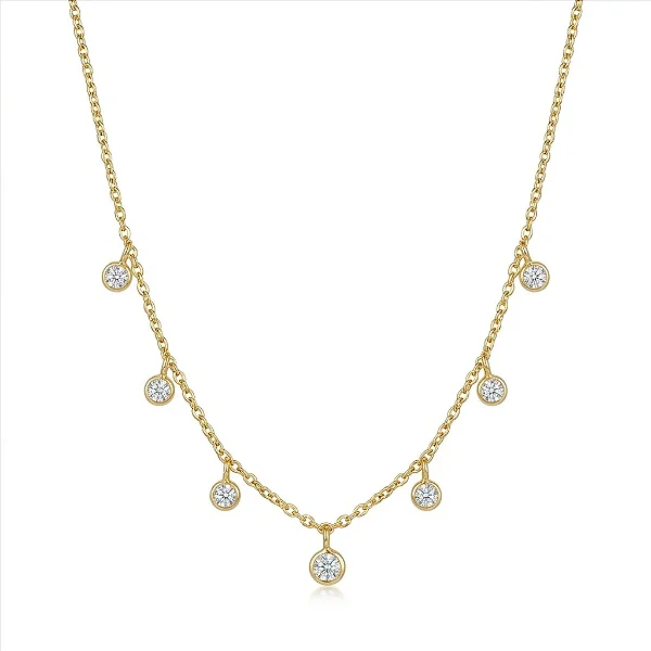 CD CHOKER CORRENTINHA BOLINHA ZIRCS