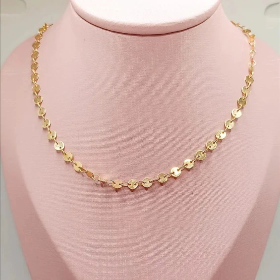 CD CHOKER MOEDAS P GRANITADAS