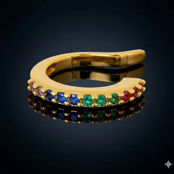 Piercing Fake 1 Fio Rainbow