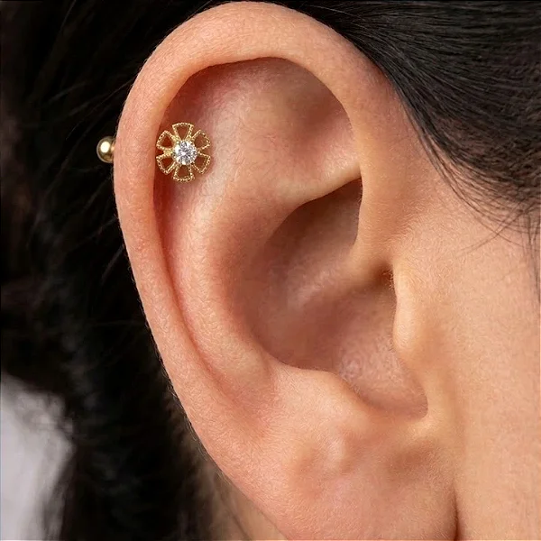PIERCING FLORZINHA ZIRC