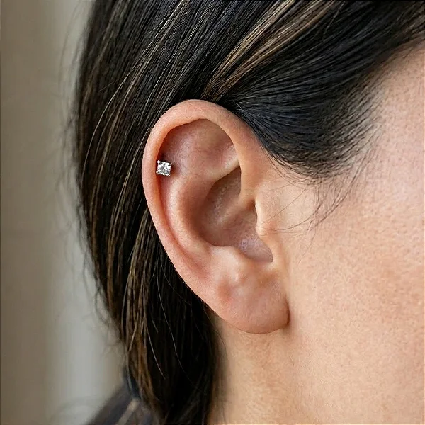 Piercing Ponto de Luz 4 garas P