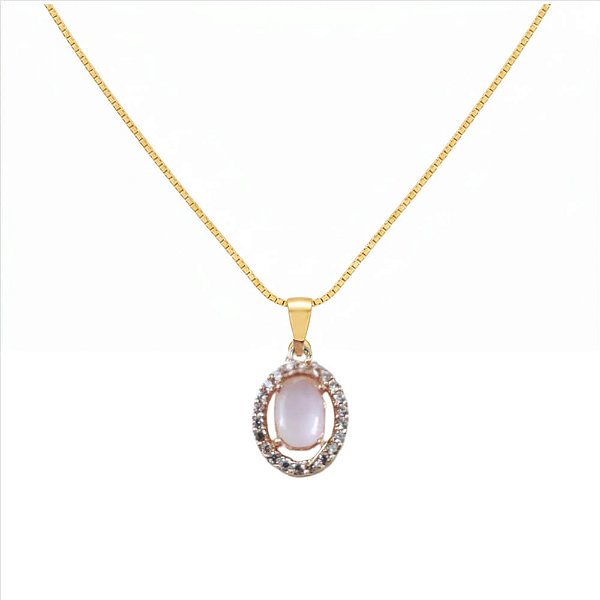 CD OVAL ROSA BORDA RODIO