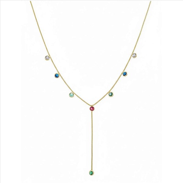 CD GRAVATINHA ZIRCS G RAINBOW