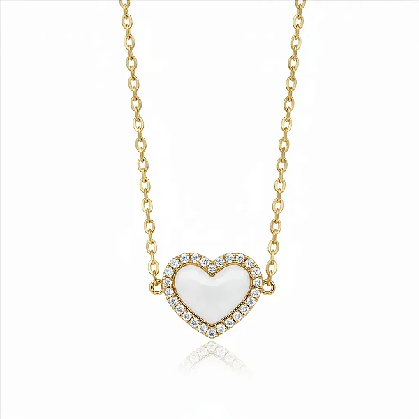 PULS CORACAO CRAVJ RESINA BRANCO MEIO