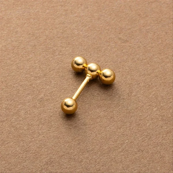 Piercing 3 Bolinhas