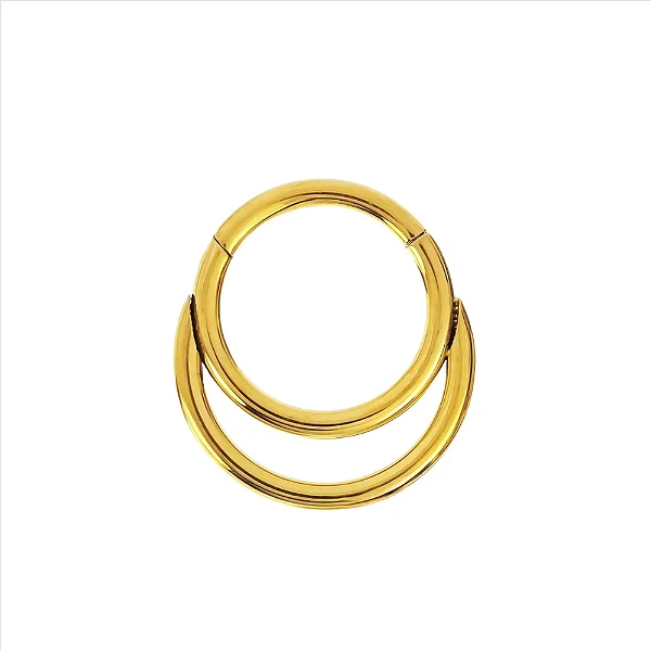 Piercing de Torção Fio Duplo Liso