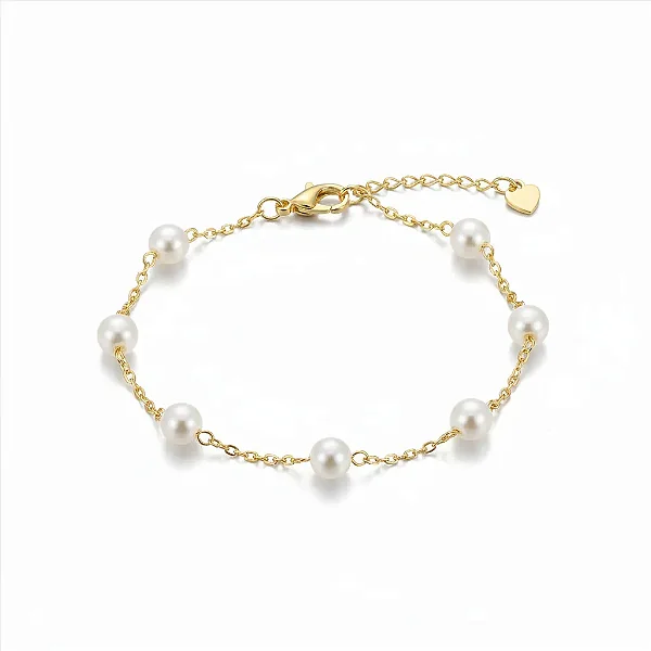Pulseira 11 Pérolas 0.4mm