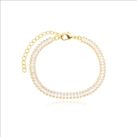 Pulseira Riviera Baguete