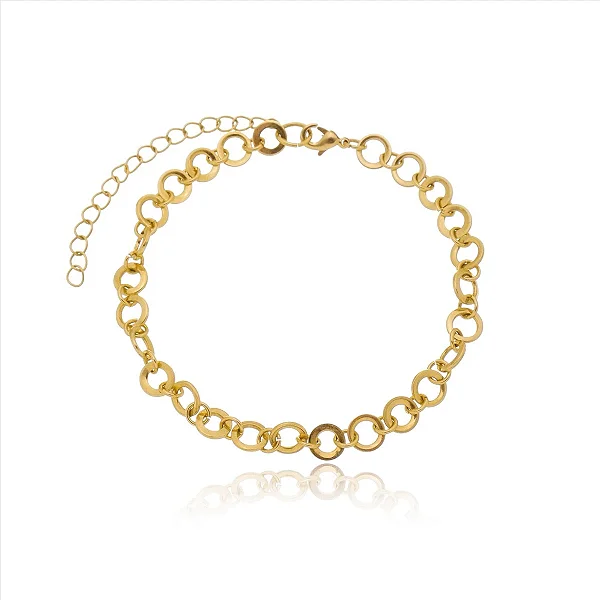 Pulseira Infantil Elo Redondos 0.3mm