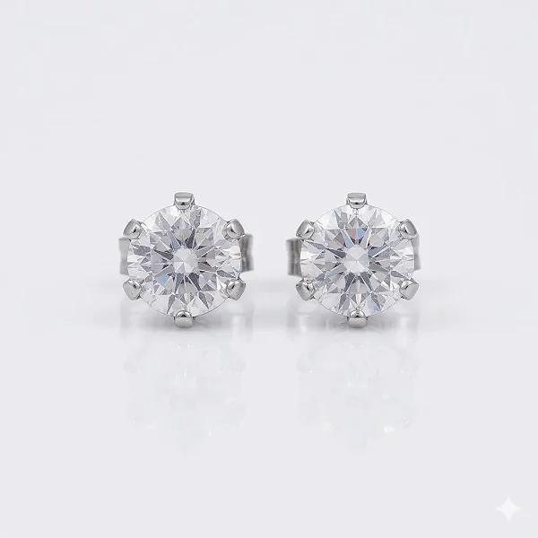 Brinco Ponto de Luz Cristal M