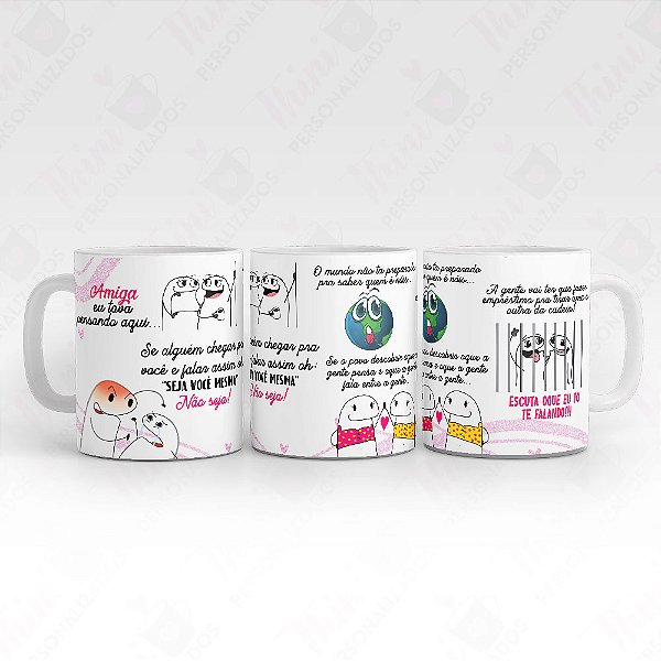 Caneca Amigas Presas Flork