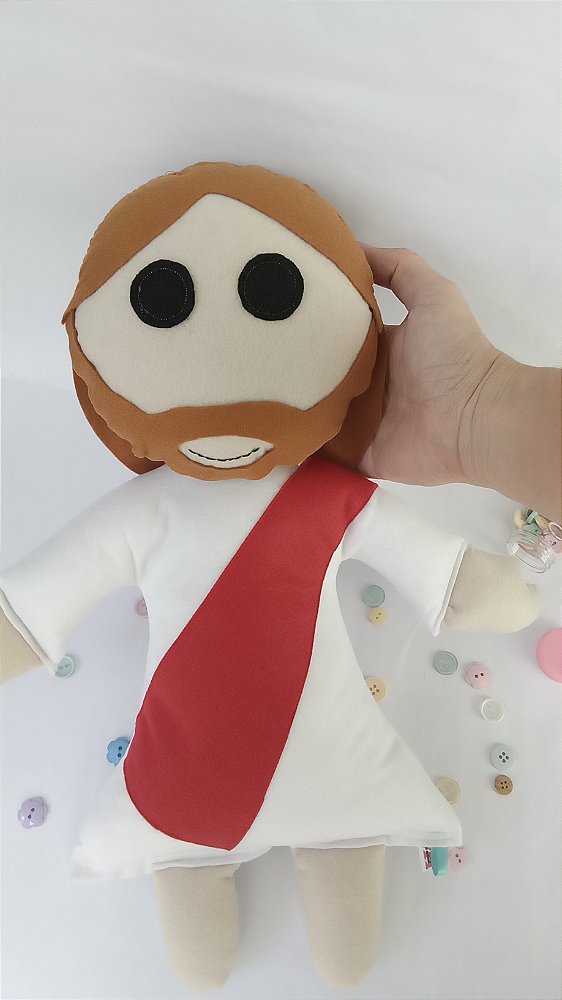 Boneco almofada Jesus