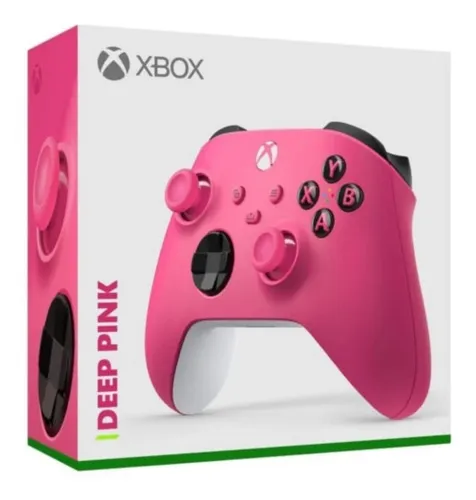 CONTROLE DEEP PINK XBOX SERIES S|X - NOVO LACRADO