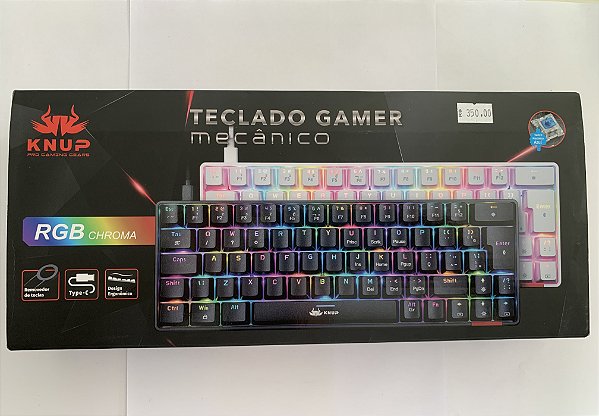 TECLADO GAMER MECANICO KNUP