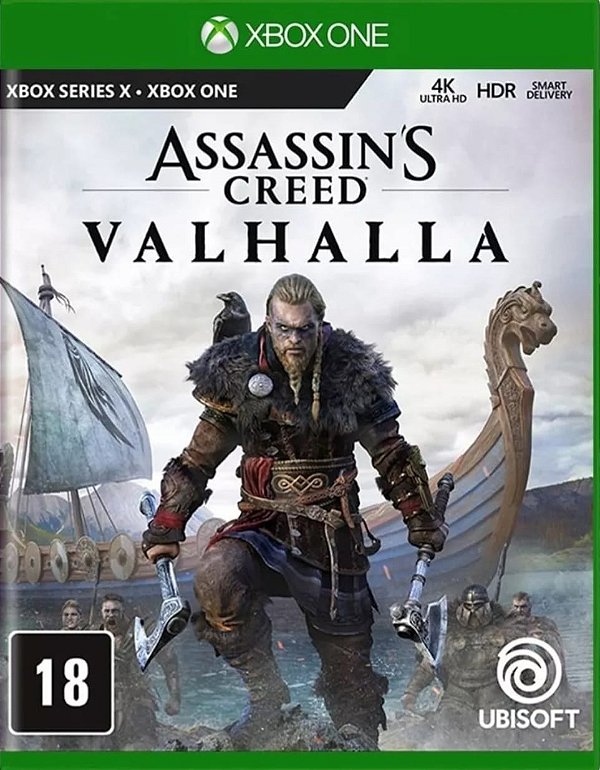 ASSASSINS CREED VALHALLA XBOX ONE/SRIES X - NOVO LACRADO