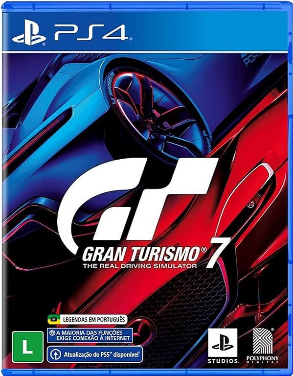 GRAN TURISMO 7 PS4 - NOVO LACRADO