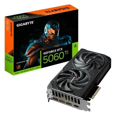 GEFORCE RTX 5060 Ti  WINDFORCE 8GB GIGABYTE - NOVA LACRADA