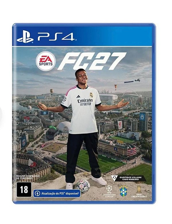 FC 27 PS4 NOVO LACRADO