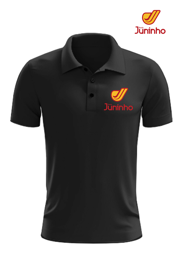 CAMISA POLO PRETA ( SETOR DE T.I )