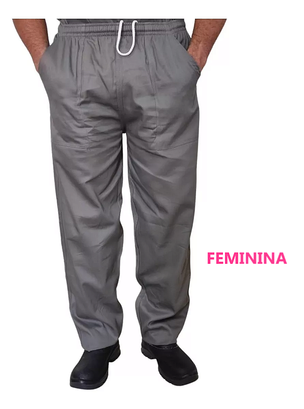 CALÇA FEMININA CINZA ( SETOR PISTA )
