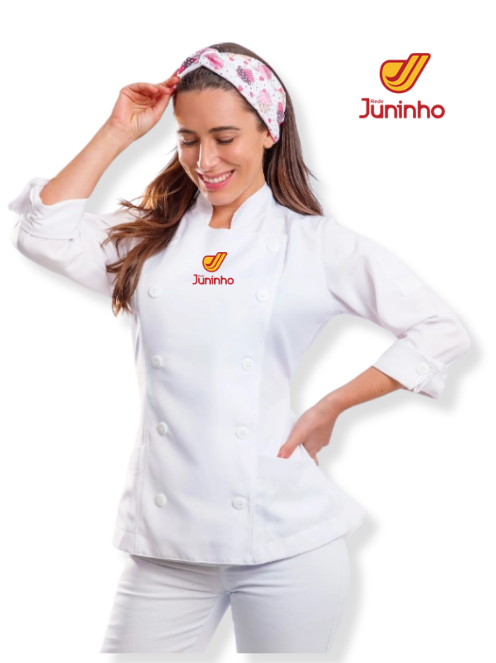 CAMISA COZINHEIRA FEMININA