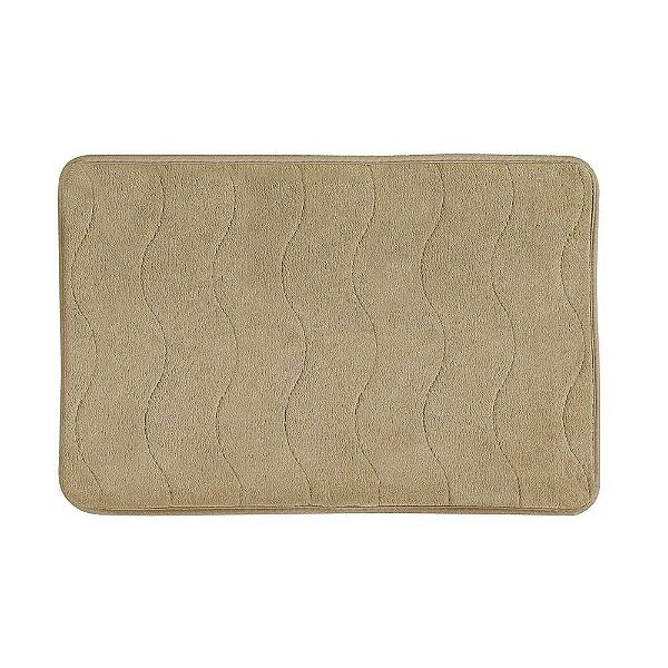 Tapete de Banheiro Touch 08 Bege 0,60X0,80M - Edantex