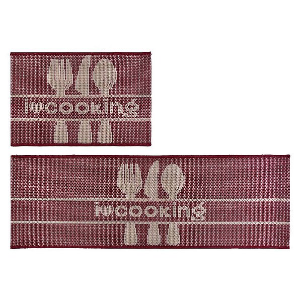 Kit Cozinha 2 Peças Eco Nature Cooking 10 Vermelho