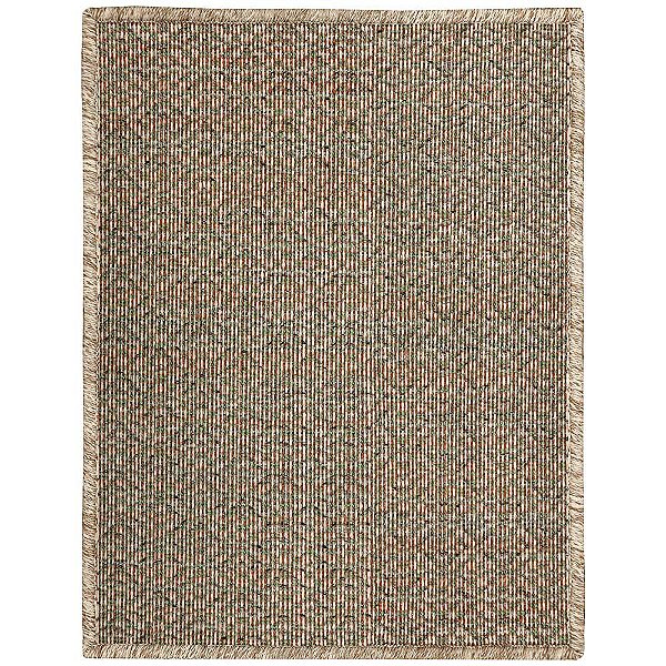 Tapete Sisal New Colors Colore Marrom-Verde 4,00X5,00M