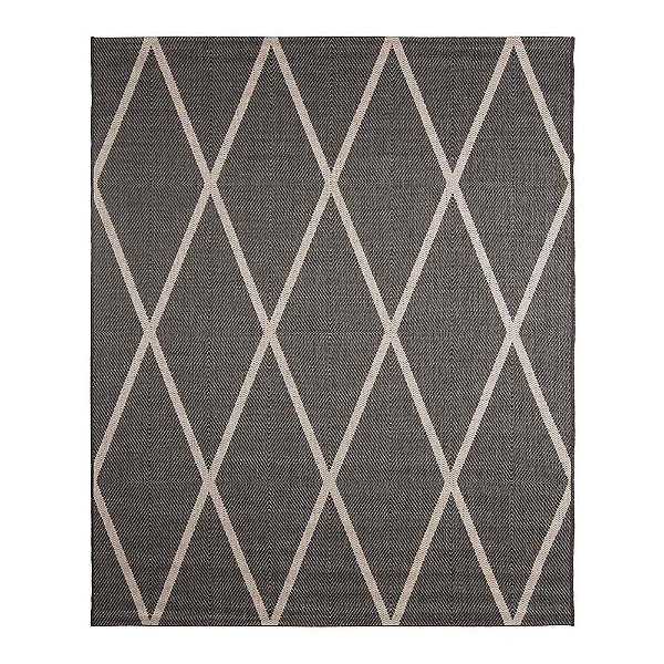 Tapete Sisal Eco Nature Geo 56 Chumbo 0,50x0,80M
