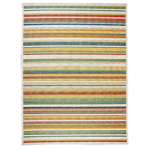 Tapete Sisal Aurora 01 Colorido 0,50X0,80M - Edantex