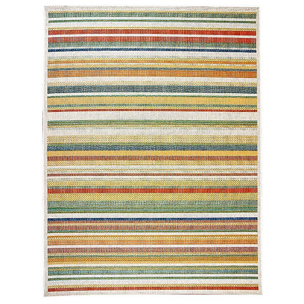 Tapete Sisal Aurora 01 Colorido 0,50X0,80M - Edantex