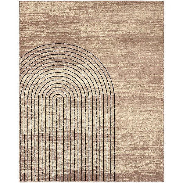 Tapete para Sala Supreme Portal Bege-Marrom 2,50X3,50M