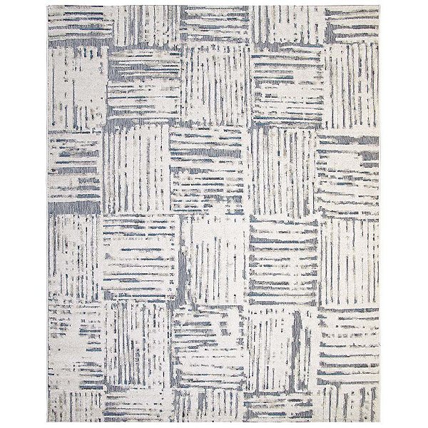 Tapete para Sala Solar 04 Bege-Cinza-Azul 2,00X3,00M