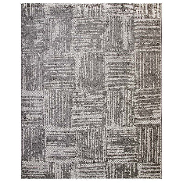 Tapete para Sala Solar 03 Cinza 1,40X2,00M - Edantex