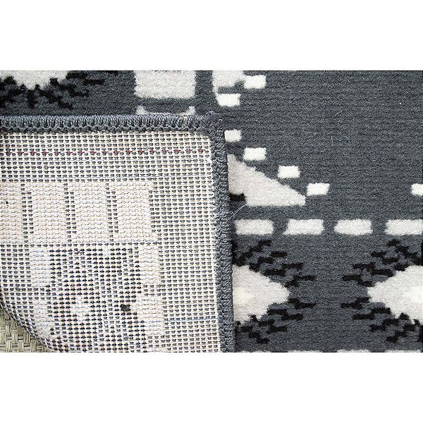Tapete para Sala Renaissance Oxford 56 Chumbo 1,33X1,90M