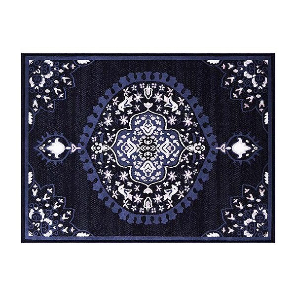 Tapete para Sala Renaissance Madrid 50 Preto 1,00X1,50M