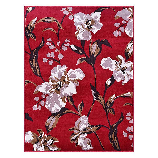 Tapete para Sala Renaissance Holanda 10 Vermelho 1,50X2,00M