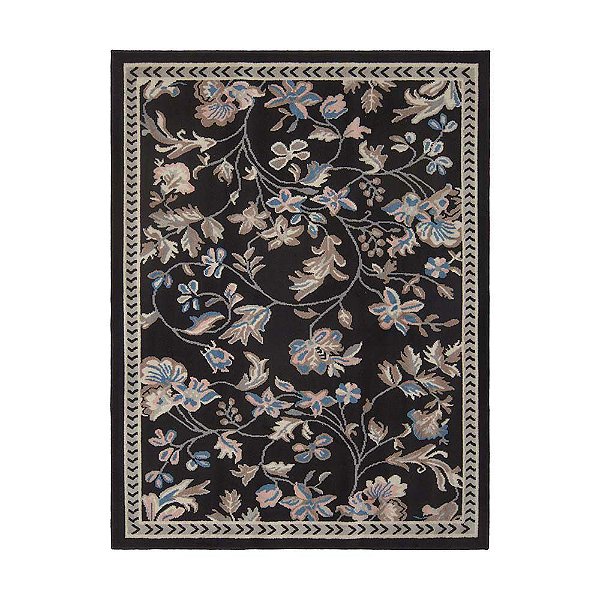 Tapete para Sala Renaissance Genebra 50 Preto 1,33X1,90M