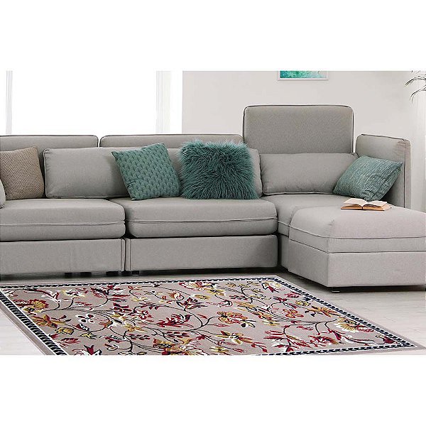 Tapete para Sala Renaissance Genebra 35 Taupe 1,50X2,00M