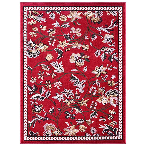 Tapete para Sala Renaissance Genebra 10 Vermelho 1,33X1,90M