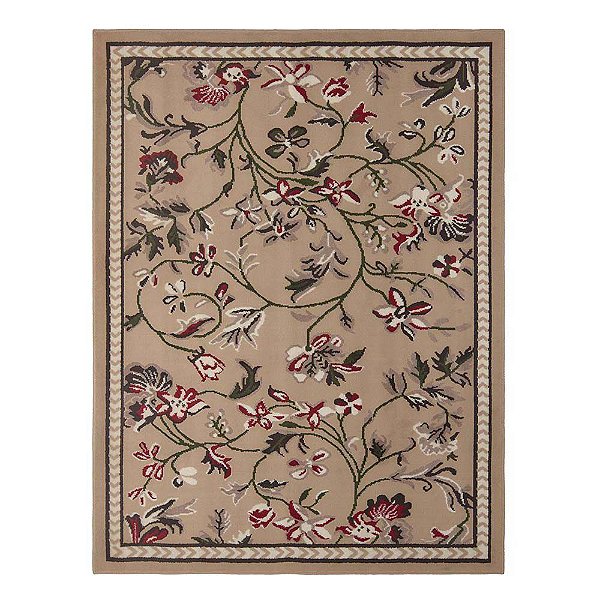 Tapete Sala Renaissance Genebra 03 Creme Cotton 1,33X1,90M