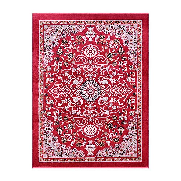Tapete para Sala Renaissance Atenas 10 Vermelho 2,00X3,00M