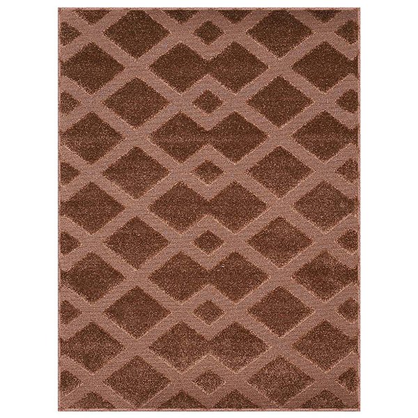 Tapete para Sala Realce Trilho 79 Caramelo 1,50X2,00M