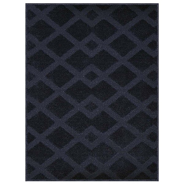 Tapete para Sala Realce Trilho 56 Chumbo 2,00X3,00M
