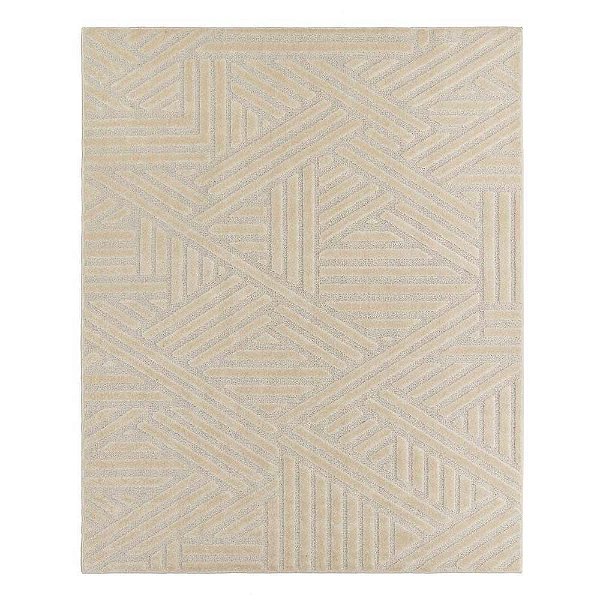 Tapete para Sala Realce Trama 60 Areia 2,50X3,00M
