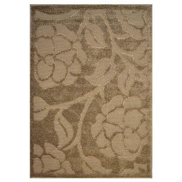 Tapete para Sala Realce Roses 79 Caramelo 1,00X1,50M